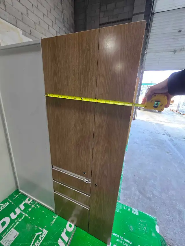 Tall Storage Cabinet / Office File Cabinet – Shelves + Drawers in Dressers & Wardrobes in Markham / York Region - Image 4