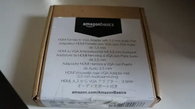 AMAZONBASICS GOLD HDMI ADAPTER in Other in Norfolk County - Image 3