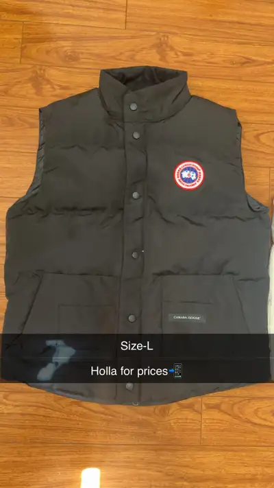 Canada goose vest, View more