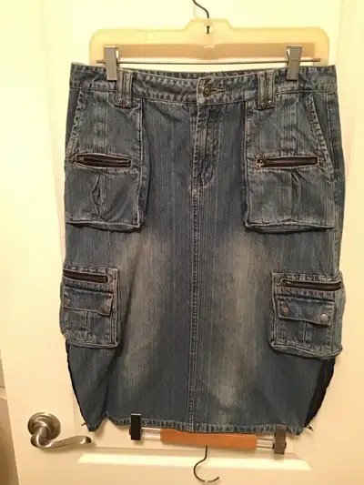 Denim Skirt, View more