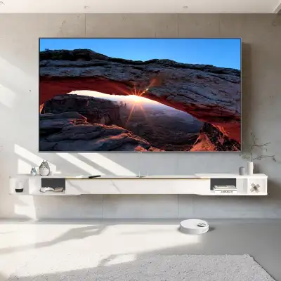 Pmnianhua Retractable Length Floating TV Stand, View more