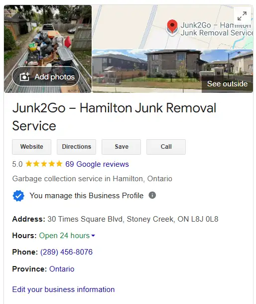 Bin Rental Hamilton / Junk Removal - 289-456-807663234677489537124