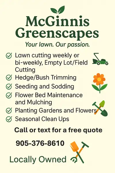 ✔️ Grass Cutting ✔️ Weed Eating ✔️ Yard Clean-Up ✔️ Garden & Planting (including fruit trees) Reliab...