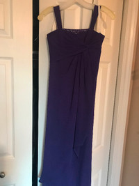 Purple dress  purchased at David’s Bridal