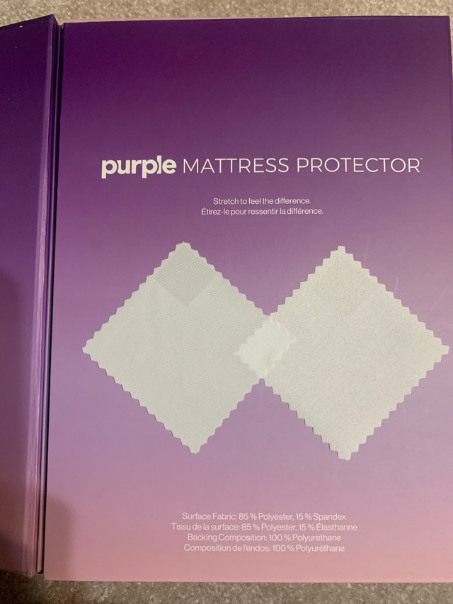 Waterproof mattress protector Twin XL/Split King in Beds & Mattresses in Calgary - Image 3