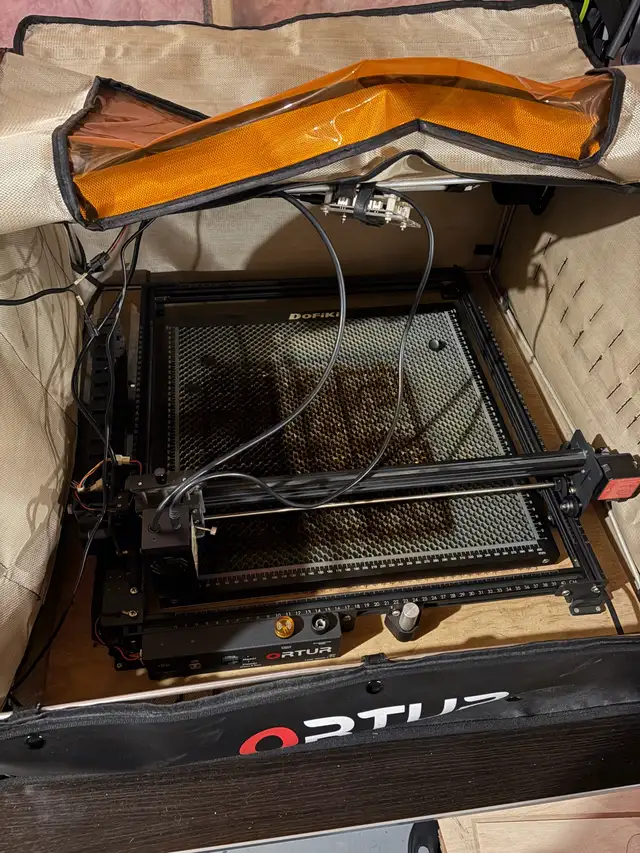 Ortur Laser Master 2 Pro S2 LF Laser Engraver and Accessories