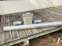 Selkirk 3 inch “B” chimney pipe..5 ft,, ,,exhaust hood $ 80.00