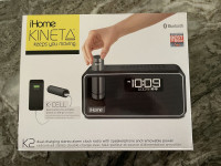 iHome kineta alarm clock