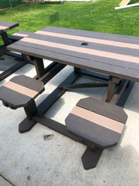 4 seater picnic table