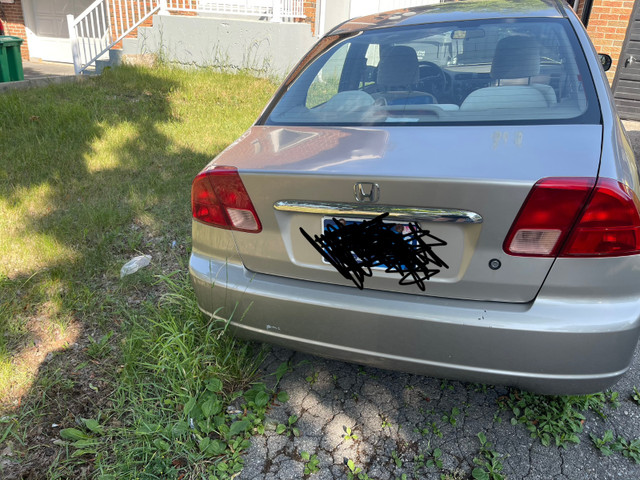2002 Honda Civic 4 door LOW PRICE in Cars & Trucks in Mississauga / Peel Region - Image 4