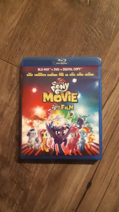 Blu-ray+DvD+Digital My Little Pony: The Movie Family/Musical 