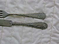 Child's Fork and Knife Set (Benedict Mfg Co.) "Vintage"