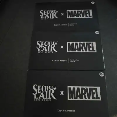 Secret Lair Marvel Captain America, View more