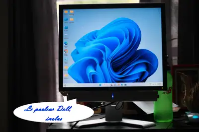 écran Dell UltraSharp 1907FP 19 pouces avec un parleur DELL, View more