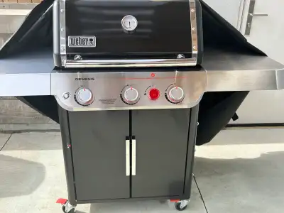 Genesis SE-E-325s LP BLK, for propane gas, incl cover