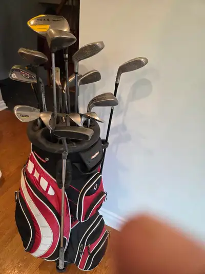 golf set with 15 rt hand clubs, View more