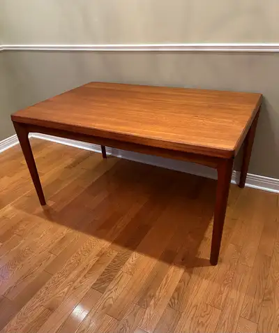 Teak Dining Table - Extendable- MCM - Denmark - Vejle Stole Mobe, View more