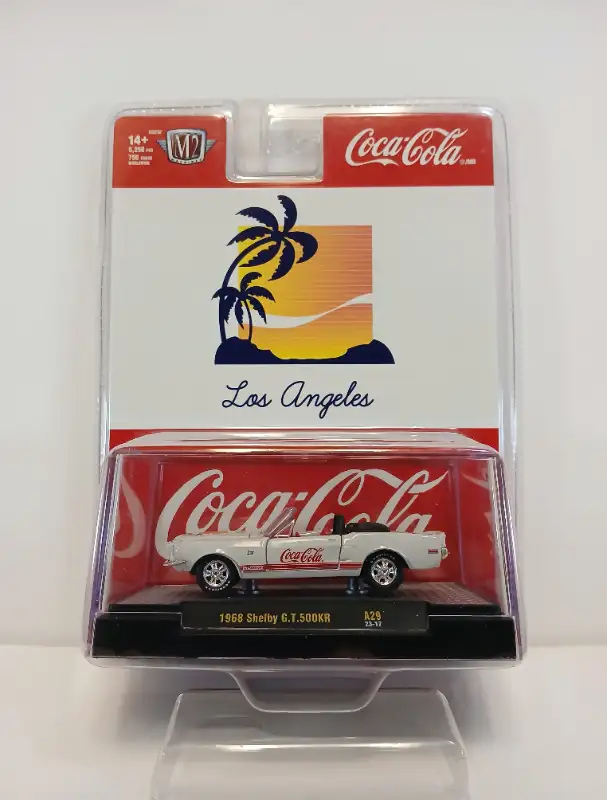 1968 Shelby GT 500KR. 2023 M2 Machines Coca-Cola Series 9250 pcs