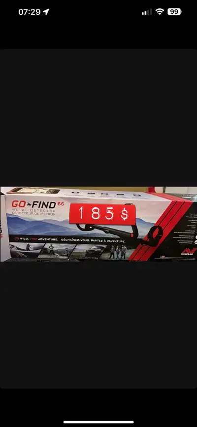 détecteur métal comme neuf NOUVEAU PRIX 165$$, View more