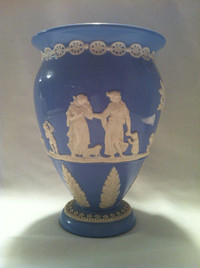Dudson Hanley Blue Jasper Ware Vase