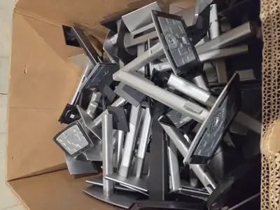 For sale are Dell Monitor stands. Most are ergonomic. These pop on and off, no screws needed. All st...