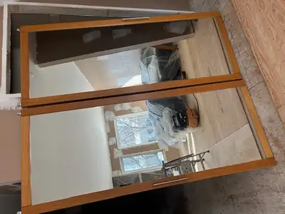 “Price Reduced “Sliding Mirror Closet doors, View more