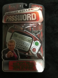Million dollar password hand held electronic game brand new