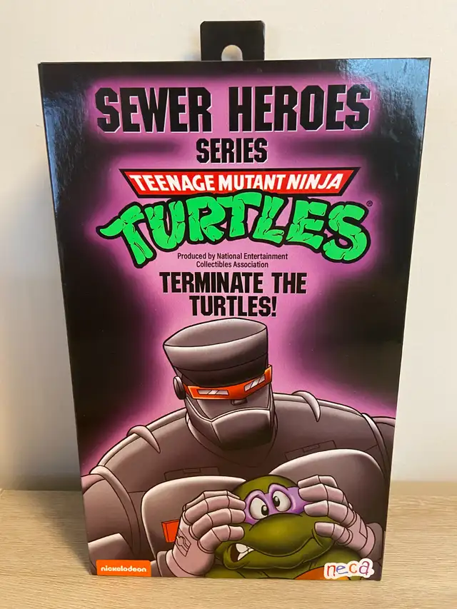 NECA TMNT Cartoon Evil Rex-1 Action Figure in Toys & Games in Mississauga / Peel Region - Image 2