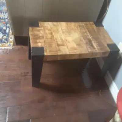 teak side table, View more