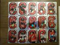 Cartes de hockey Tim Hortons Team Canada Captains Set complet