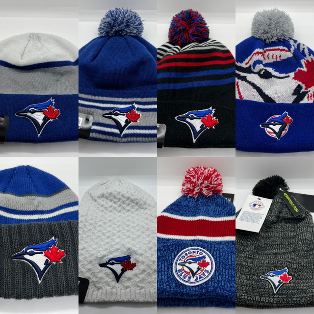 New Toronto Blue Jays Raptors Maple Leafs Beanies Toques Hats in Other in Mississauga / Peel Region