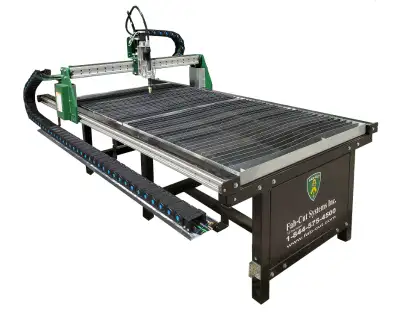 Earn extra money while oilfield busy with CNC plasma table, View more