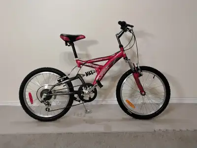 Excellent Kid’s 20” McKinley dual shock 6 spd Mountain Bike, View more