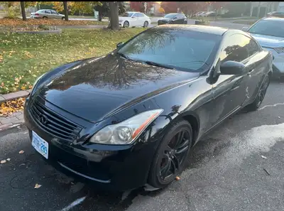 Selling my Infiniti g37x coupe. The car is solid no problems at all with it. Please no lowballers