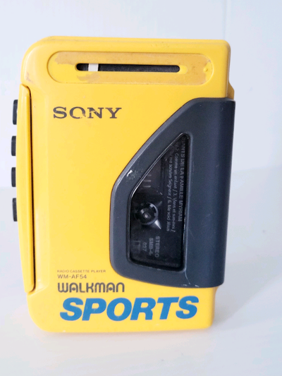 Only Cassette Player works. Sony Walkman Sports WM-AF54 Cassette Player- Radio Doesn't Work - The ra...