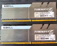 G.SKILL F4-3200C16D-16GTZR Trident Z RGB Series Desktop Memory