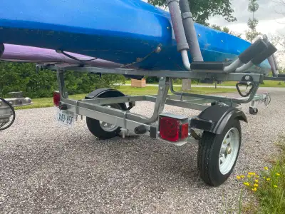 I bought this trailer three summers ago and used it once for a road trip. I added the additional opt...