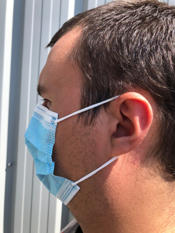 Masque de procédure boite de 50 dans Santé et besoins spéciaux  à Saint-Hyacinthe - Image 2