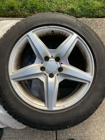 Came off a Mercedes glc 300 235 60 18 Used only one season.