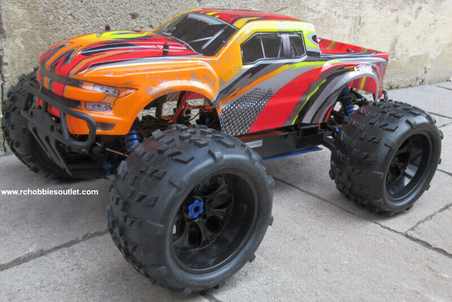 New RC Brushless Electric Monster Truck Top 2 ET6 1/8 Scale 4WD in Hobbies & Crafts in Moncton