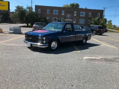 454 just rebuild pro street show truck tubed all custom