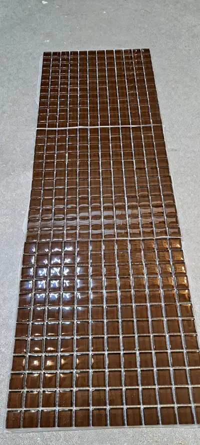 Brown glass mosaic tile 170sqft, View more