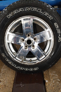 GOODYEAR WRANGLER SR-A TIRE 245/65R17 on RIM | Tires & Rims | Nipawin |  Kijiji