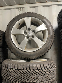 17” OEM Mazda rims  205-55-17 pirelli cinturo winter tires