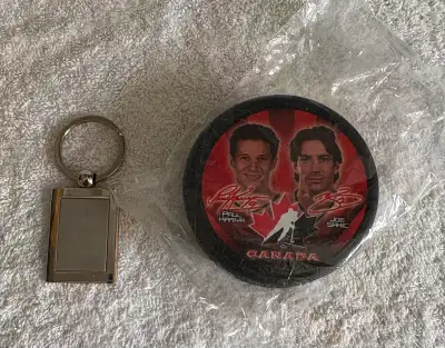 Hockey Canada Souvenir Puck and Keychain, View more