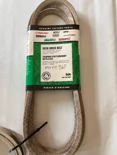 OEM-754-04060 Replacement 42-Inch Tractor Deck Drive Belt Replaces 754-04060 Should fit the flowing...