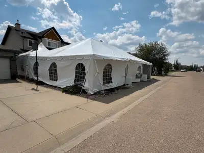 Tent rental, folding chairs and tables rental, View more