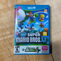 Super Mario Bros. U with New Super Luigi U Video Game for Wii U