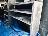 VAN SHELVING, DIVIDER, FORD Transit FLOOR MATT, Plastic Walls