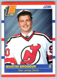 MARTIN BRODEUR … 1990-91 SCORE … ONLY ROOKIE … RAW + BGS + PSA